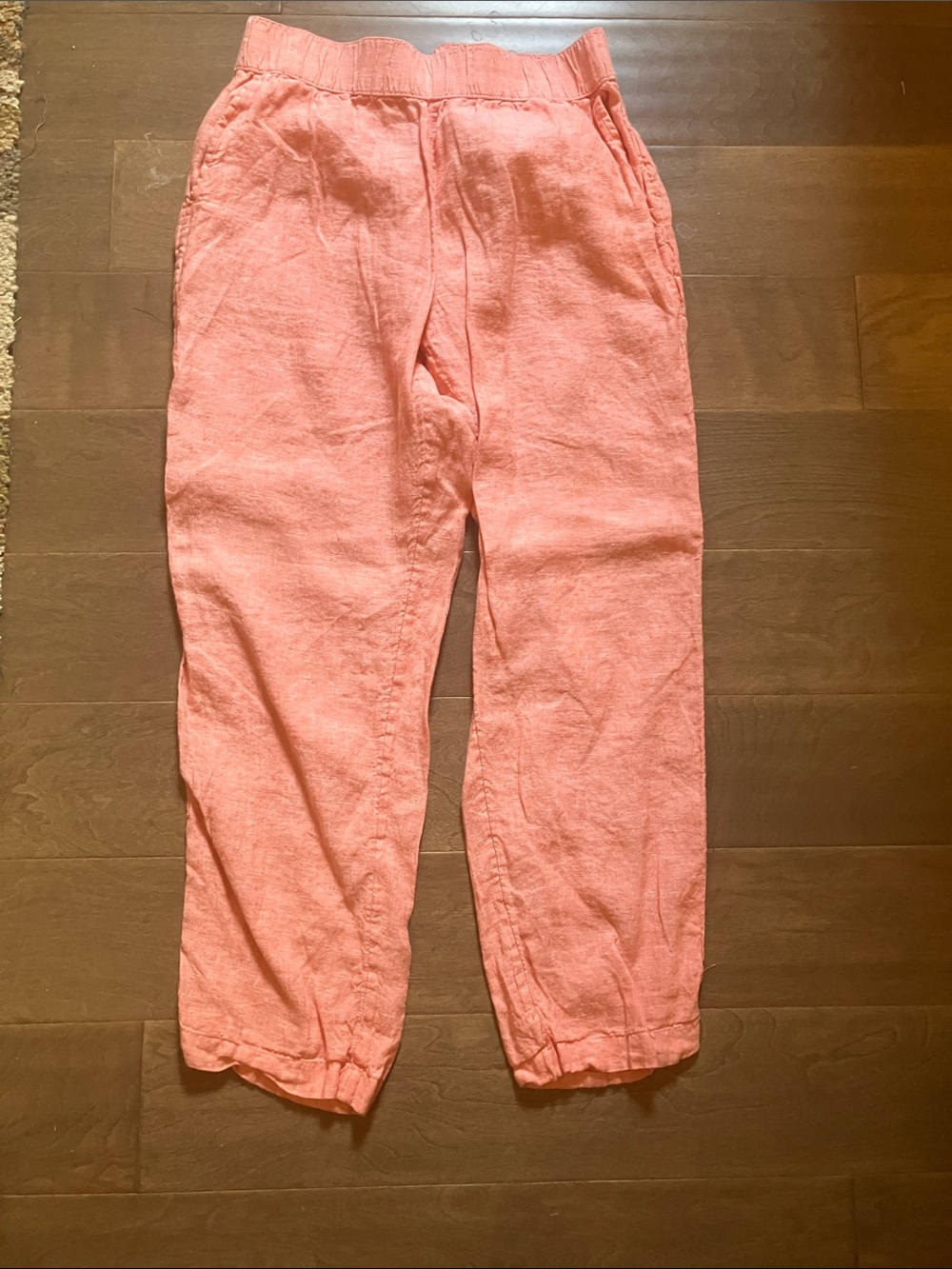 RACHEL Rachel Roy Coral Pink Elastic-Waist Kids Casual Pants